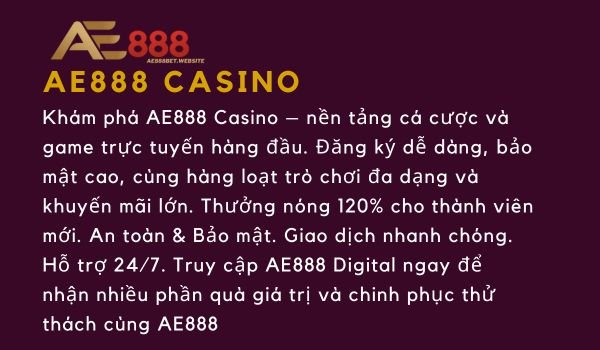 BannerAE888CASINO 1